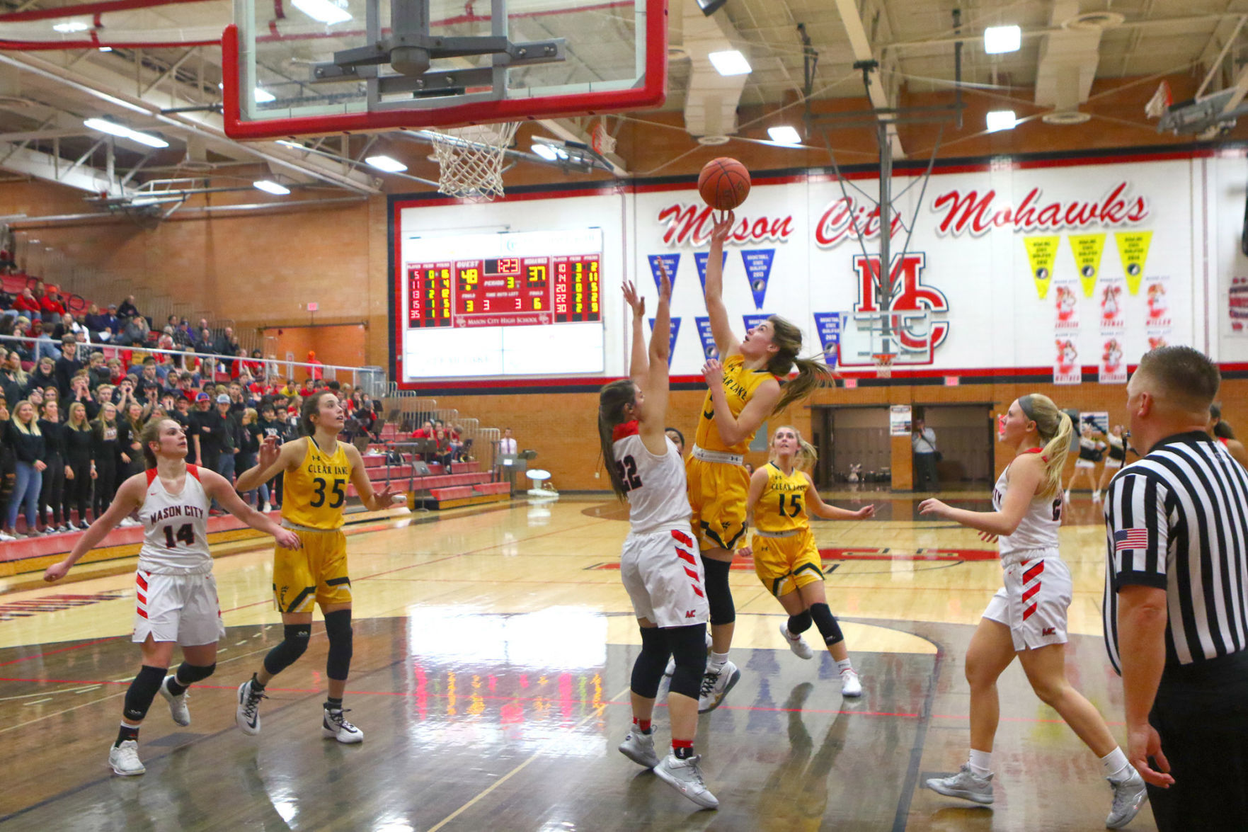 Clear Lake vs. Mason City girls basketball-6